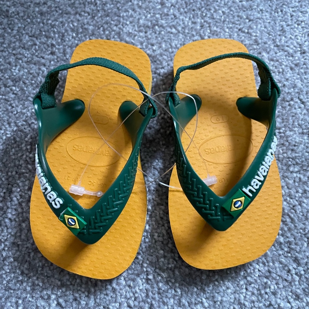 Toddler havaianas - Brazil colors